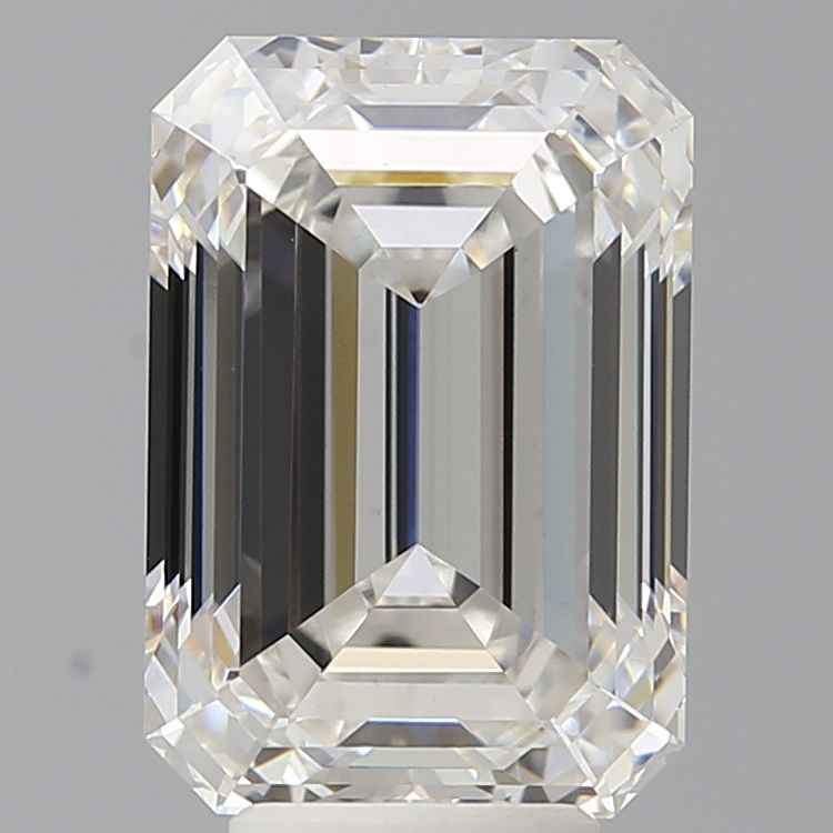 6.08 Carat G-VVS2 Emerald Lab Diamond