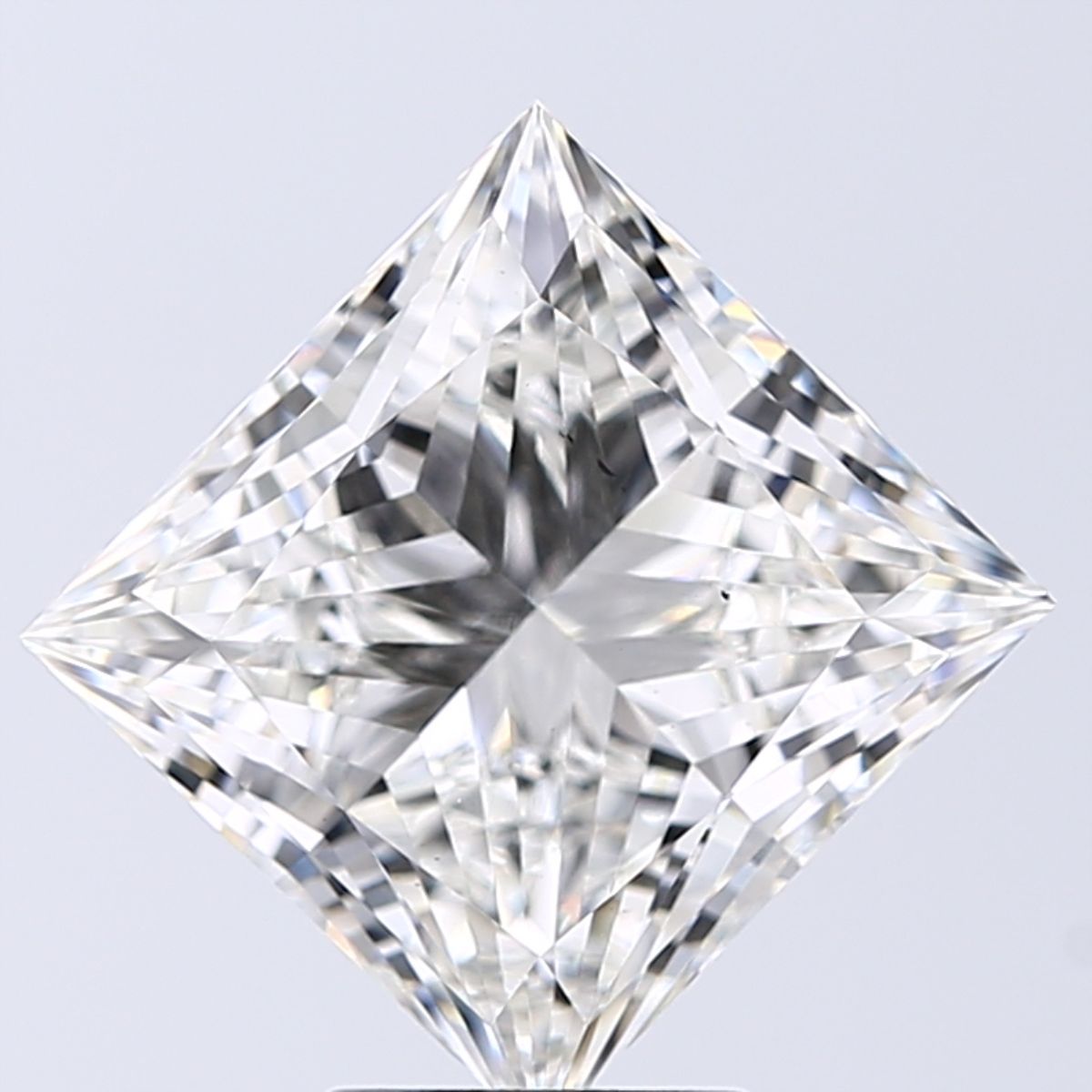 5.04 Carat G-VS2 Princess Lab Diamond