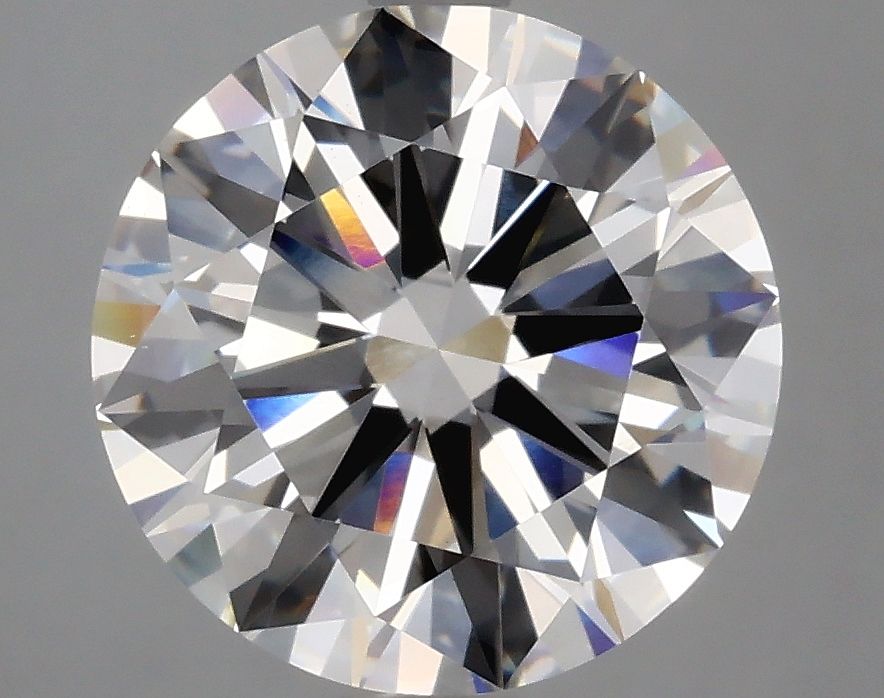 4.05 Carat G-VVS2 Round Lab Diamond