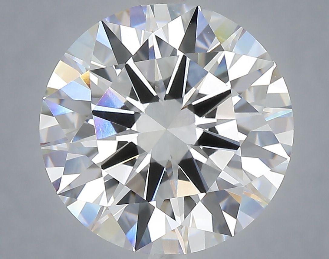 6.06 Carat E-VVS2 Round Lab Diamond