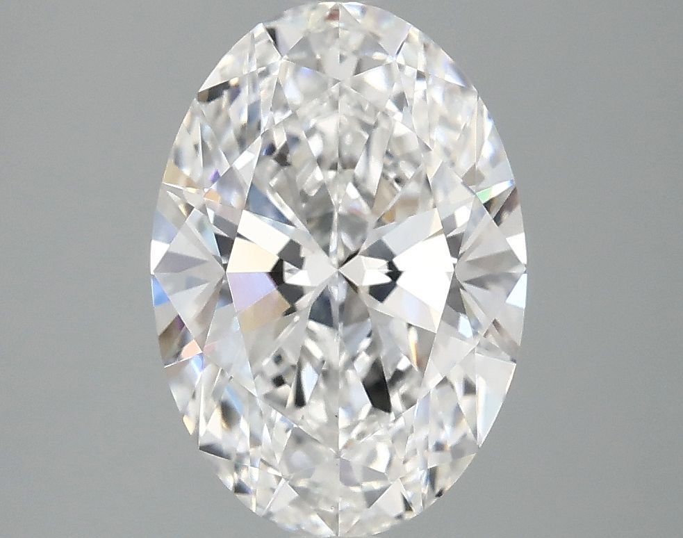2.85 Carat E-VVS2 Oval Lab Diamond