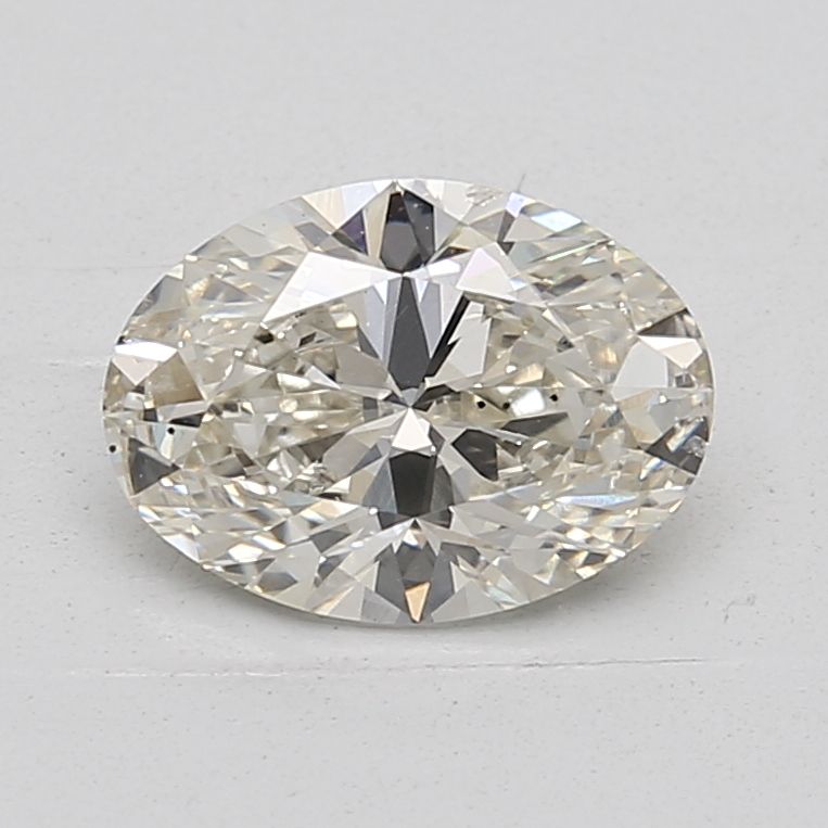 2.00 Carat K-SI1 Oval Lab Diamond
