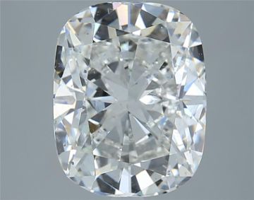 5.01 Carat G SI2 Cushion Diamond