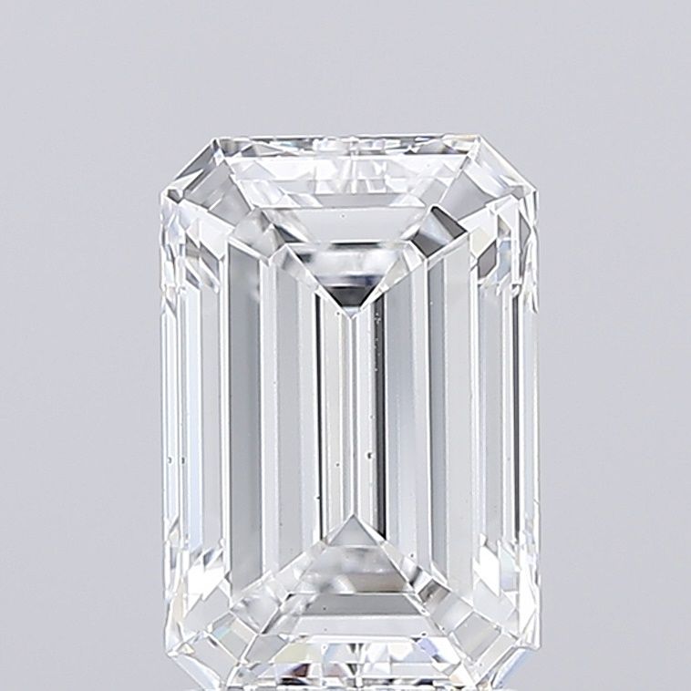 2.54 Carat D-VS1 Emerald Lab Diamond