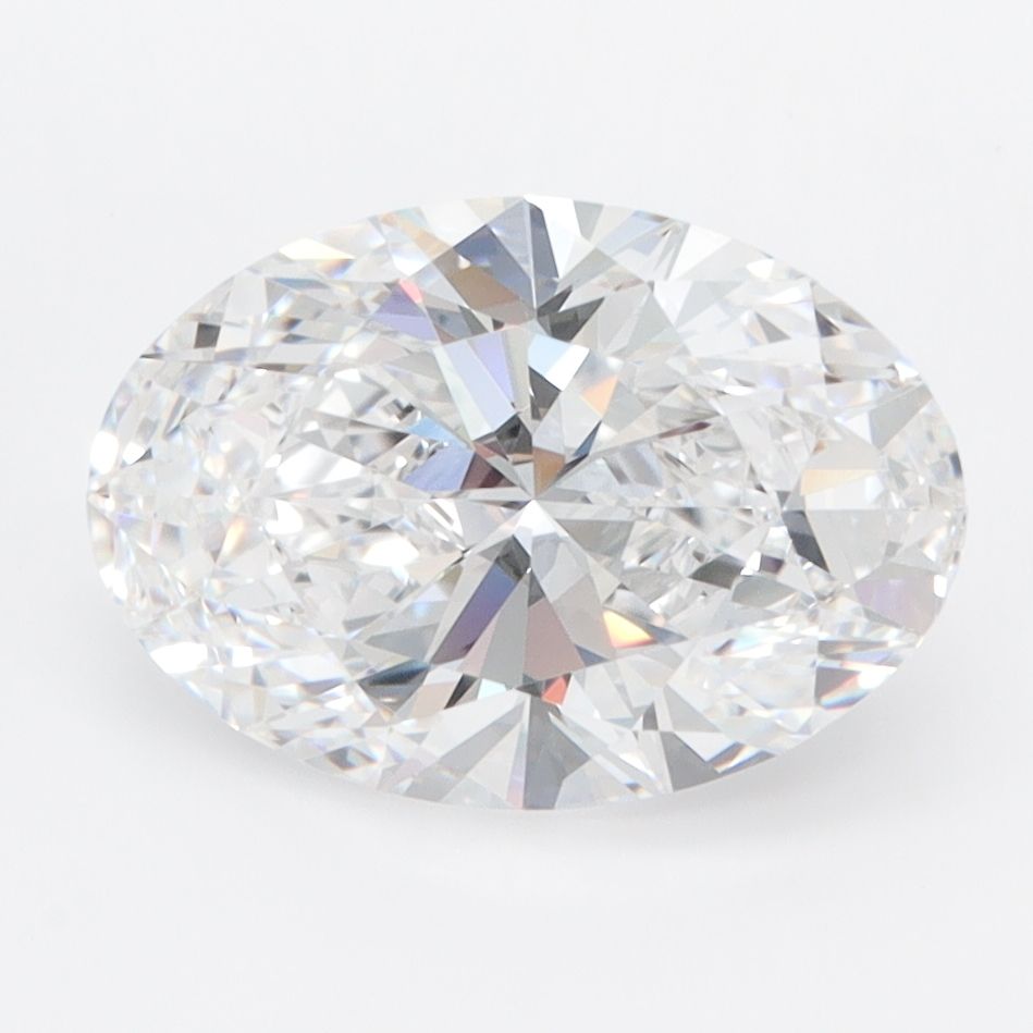 2.63 Carat D-IF Oval Lab Diamond