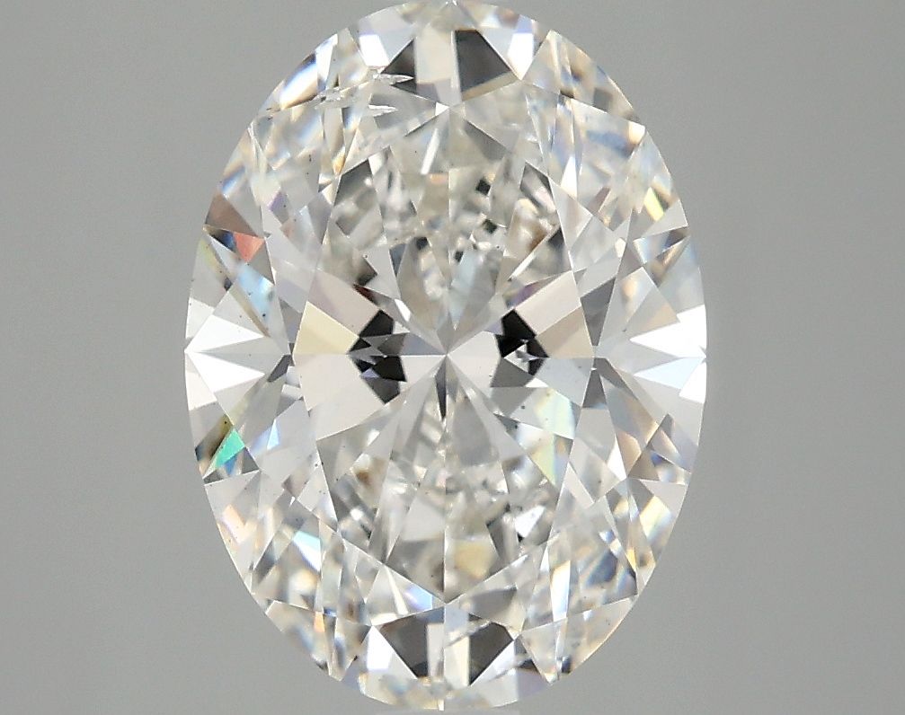 2.91 Carat F-SI1 Oval Lab Diamond