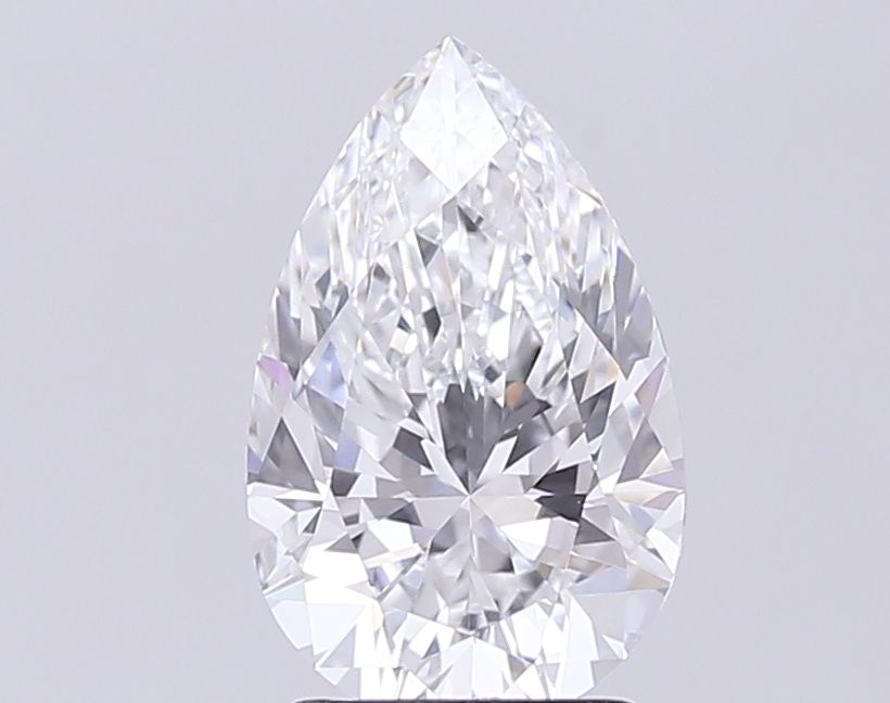 2.70 Carat F VVS2 Pear Lab Diamond