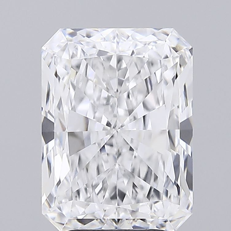 3.82 Carat D-VVS2 Radiant Lab Diamond