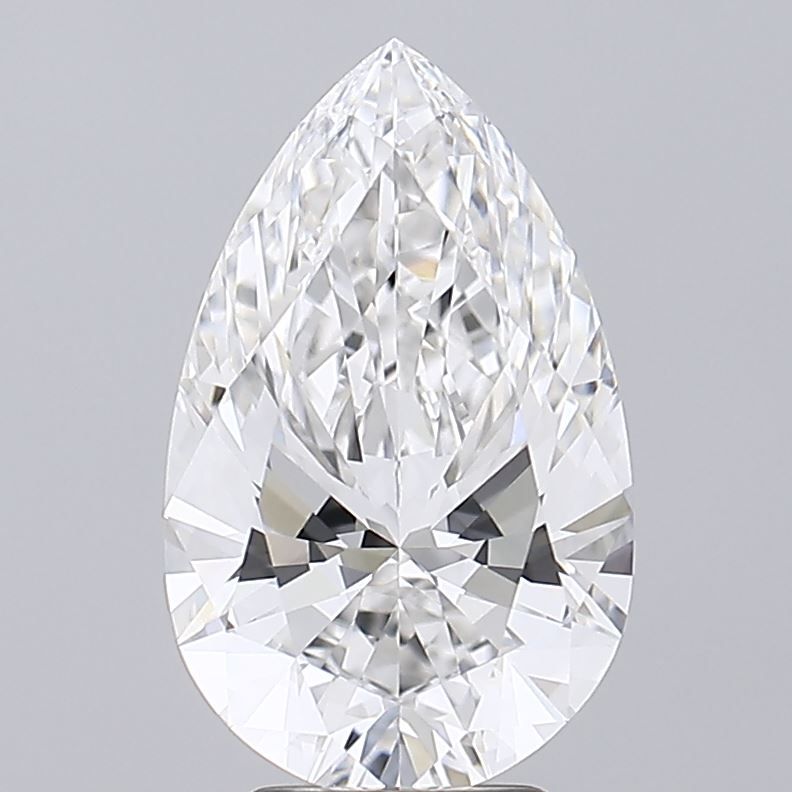 4.30 Carat E-VVS2 Pear Lab Diamond