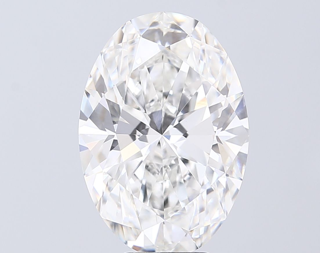6.54 Carat E-VVS2 Oval Lab Diamond