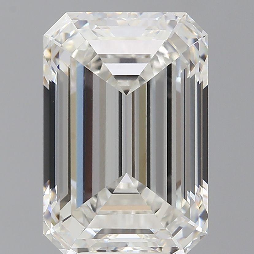 8.08 Carat G VVS2 Emerald Lab Diamond