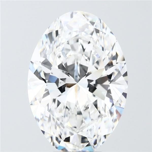 6.07 Carat D-VVS2 Oval Lab Diamond