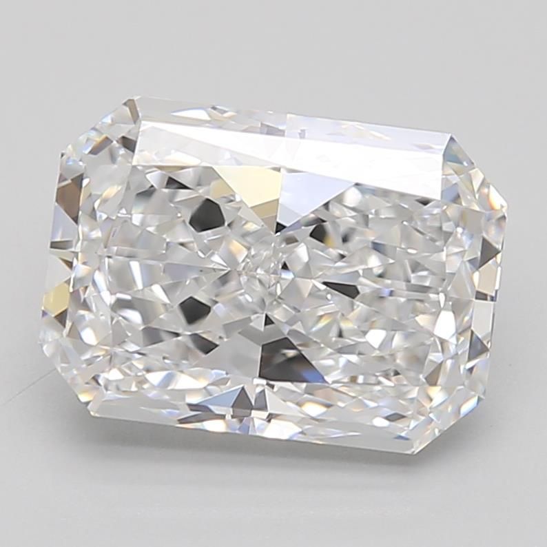 3.14 Carat D-IF Radiant Lab Diamond