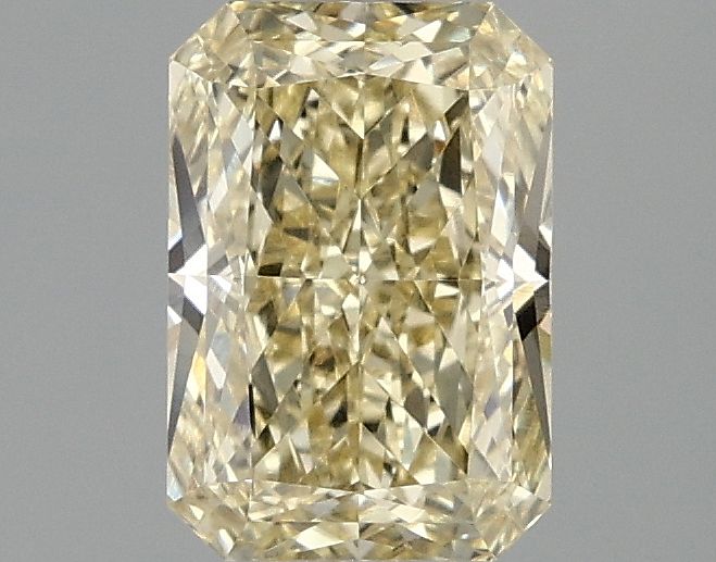 1.54 Carat Radiant Cut Fancy Yellow