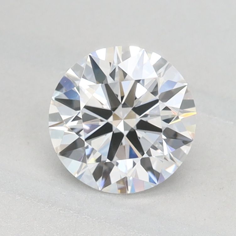 0.66 Carat D-IF Round Lab Diamond