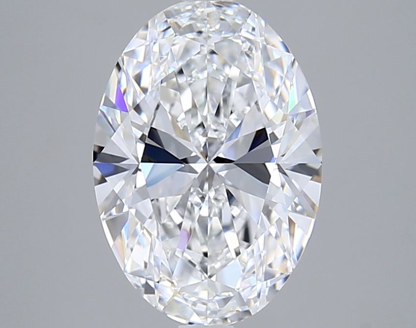 2.66 Carat D-VVS2 Oval Lab Diamond