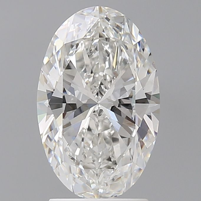 2.50 Carat F-VVS1 Oval Lab Diamond