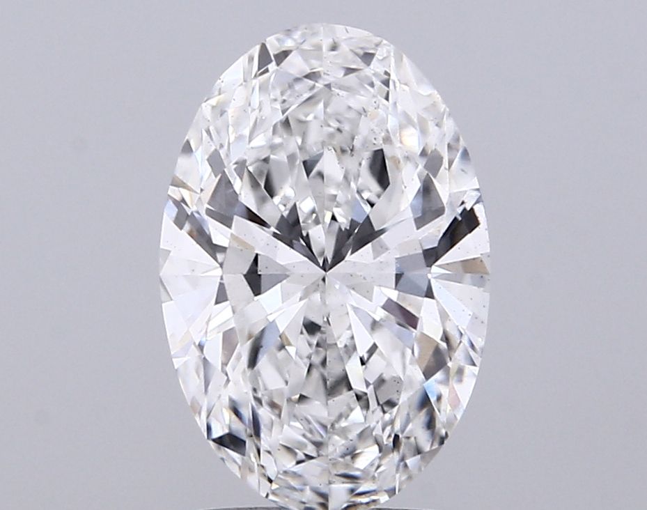 2.51 Carat E-VS2 Oval Lab Diamond