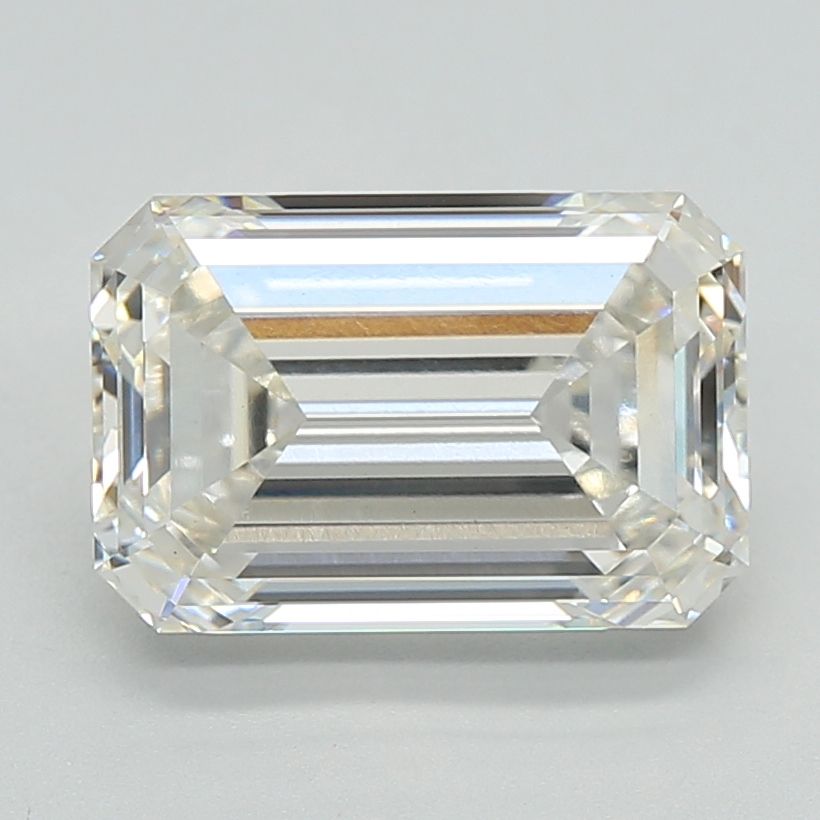 4.06 Carat H-VVS2 Emerald Lab Diamond
