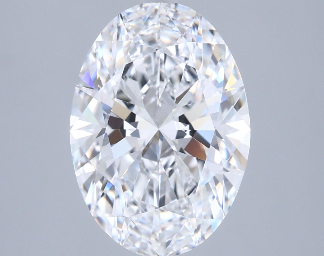2.84 Carat D-VVS1 Oval Lab Diamond
