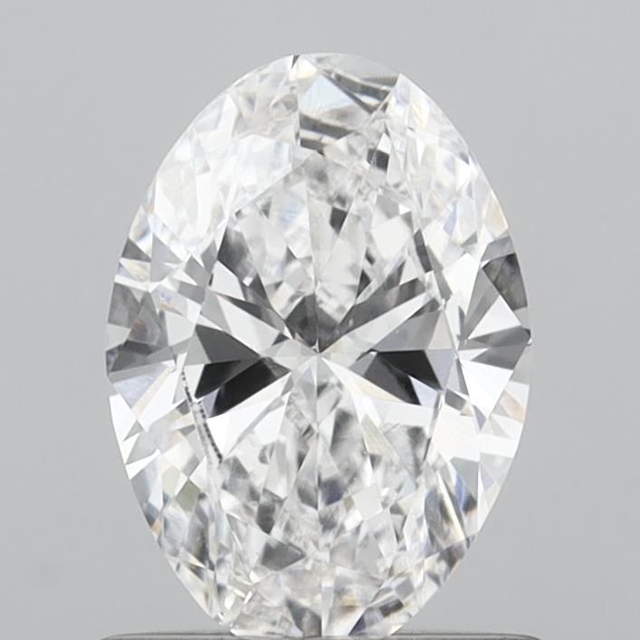 0.80 Carat D-VS1 Oval Lab Diamond