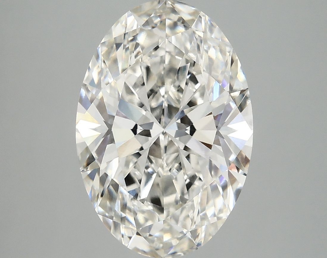 4.05 Carat H-VS1 Oval Lab Diamond