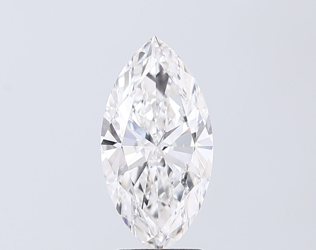 2.57 Carat F-VVS2 Marquise Lab Diamond