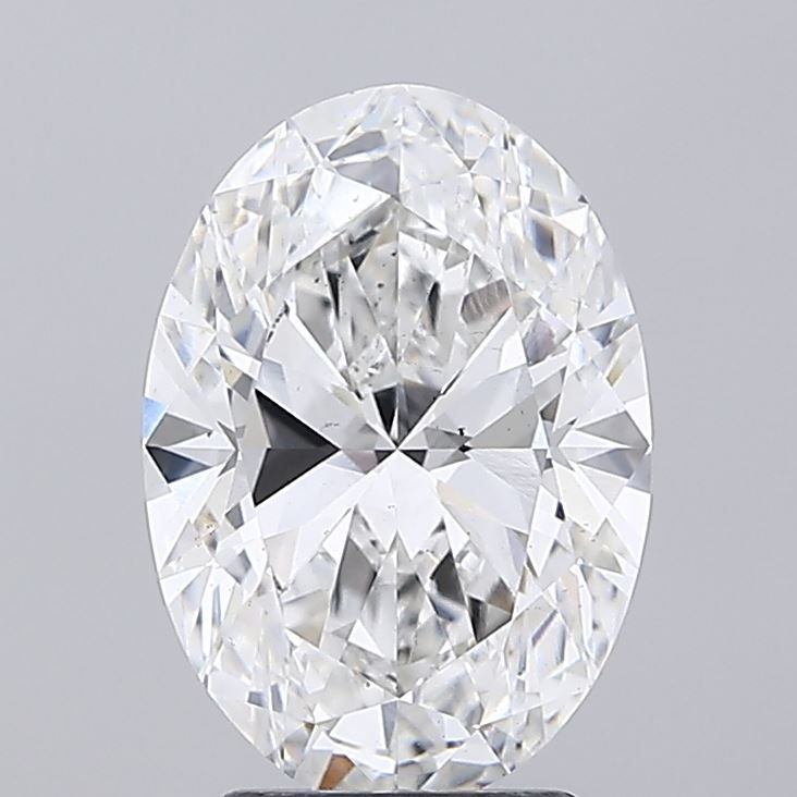 3.07 Carat E-VS2 Oval Lab Diamond