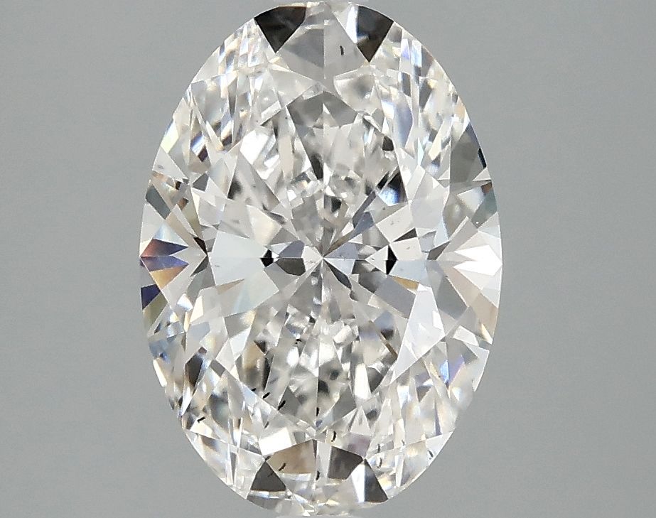 2.54 Carat F-SI1 Oval Lab Diamond