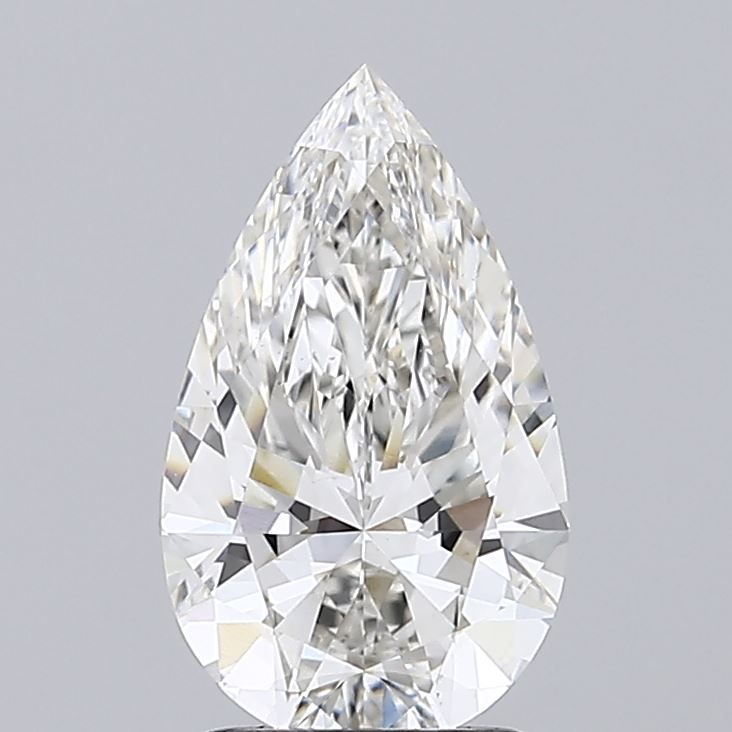 2.09 Carat G-VS1 Pear Lab Diamond