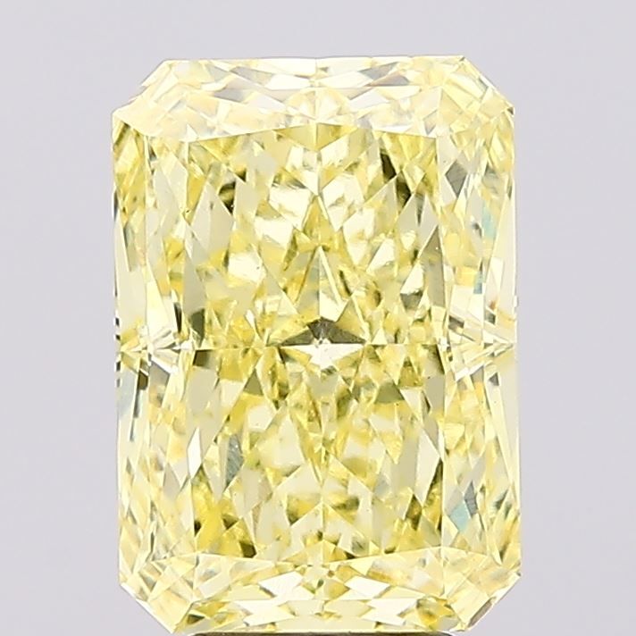 5.52 Carat Radiant Cut Fancy Yellow