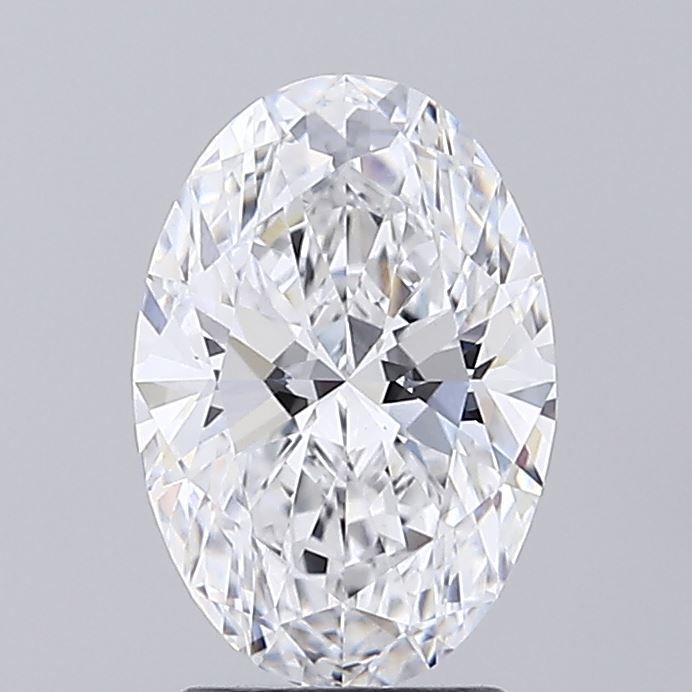 2.21 Carat D-VVS2 Oval Lab Diamond
