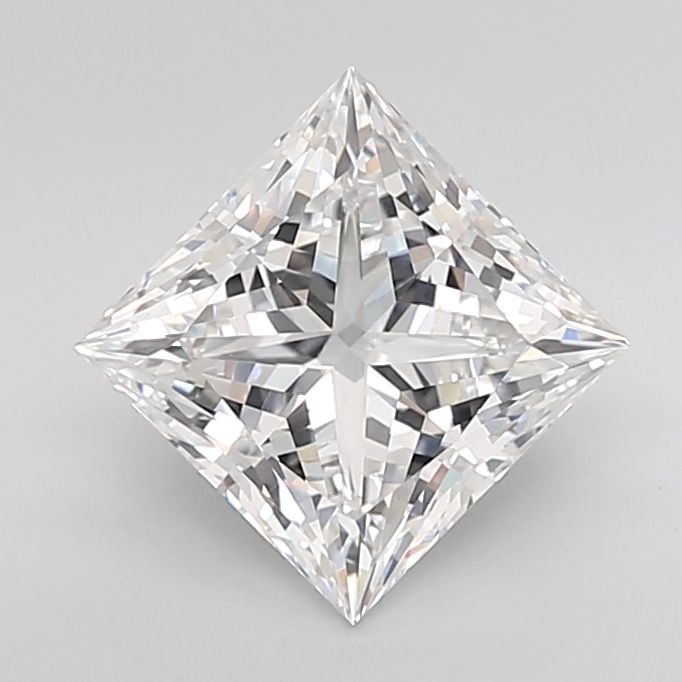3.05 Carat E-VVS2 Princess Lab Diamond