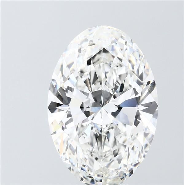 7.00 Carat F-VVS2 Oval Lab Diamond
