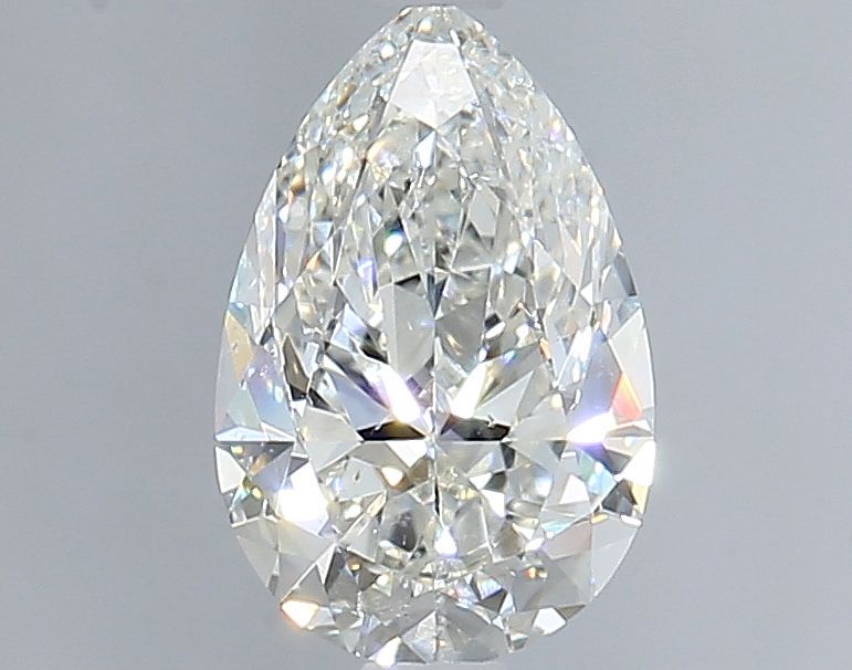 1.00 Carat H-SI2 Pear Cut Diamond