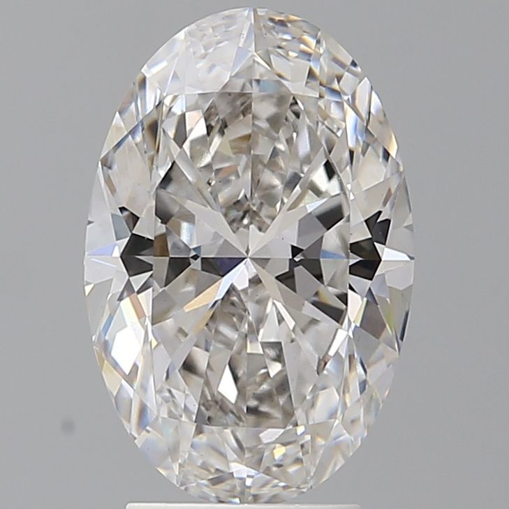 3.45 Carat G-VS1 Oval Lab Diamond