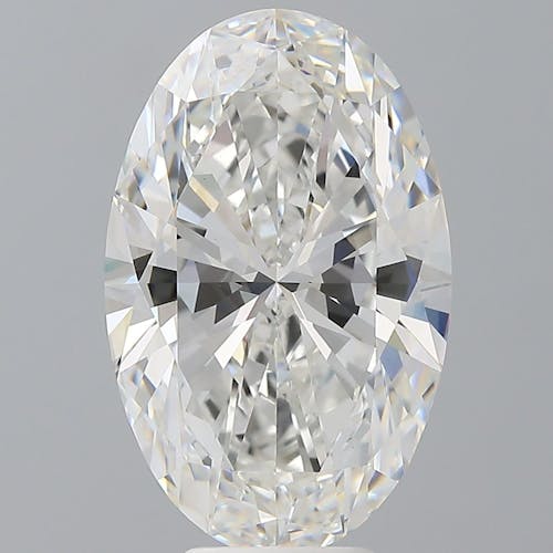 6.57 Carat E-VVS2 Oval Lab Diamond
