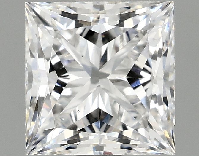 1.58 Carat E-VS2 Princess Lab Diamond
