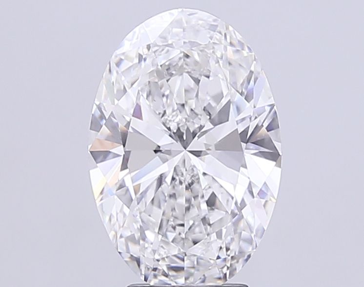 3.08 Carat D-VS1 Oval Lab Diamond