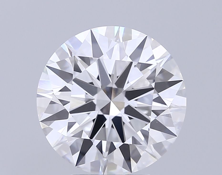 5.08 Carat F-VVS2 Round Lab Diamond