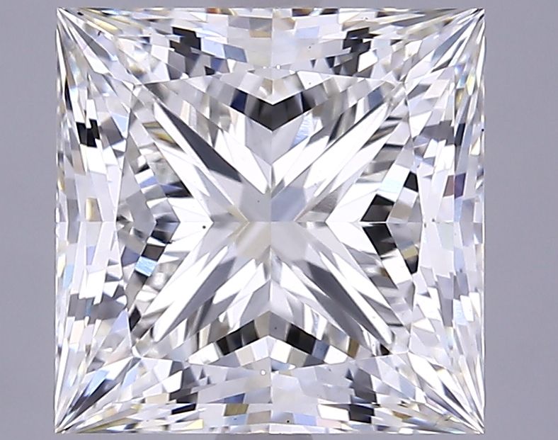 4.4 Carat H-VS1 Princess Lab Diamond