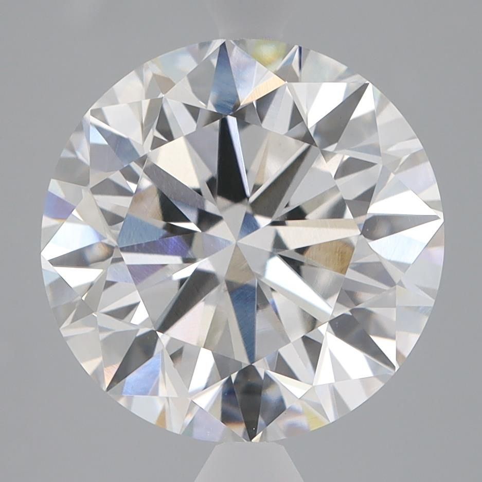 4.96 Carat F-VVS2 Round Lab Diamond