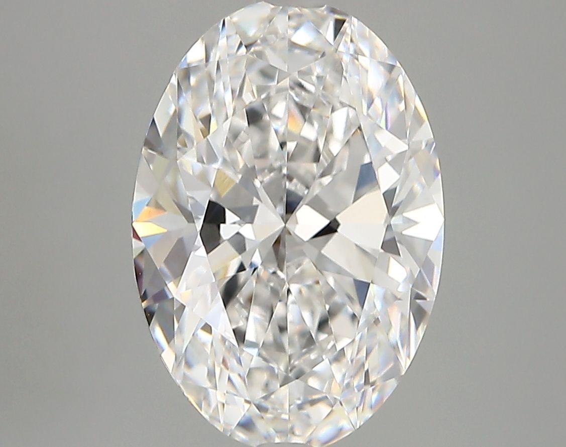 3.89 Carat D-VVS1 Oval Lab Diamond