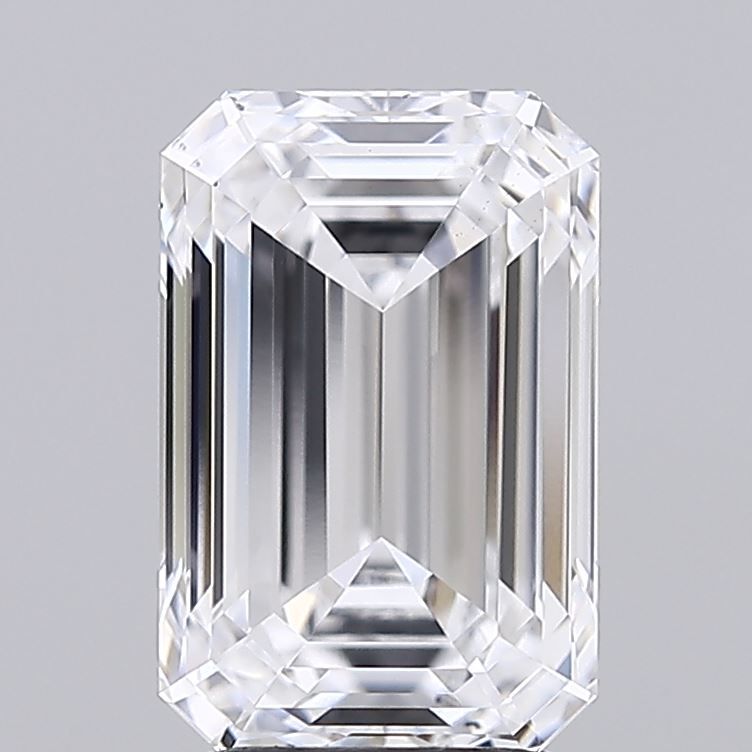 3.00 Carat D-VS2 Emerald Lab Diamond