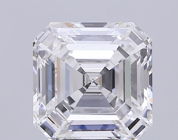 6.26 Carat G-VS2 Asscher Lab Diamond