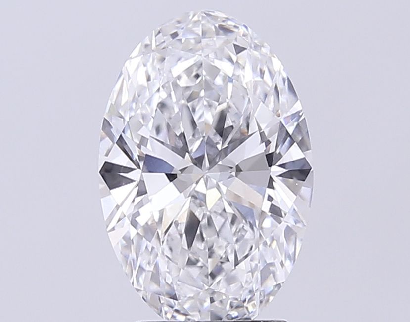 2.95 Carat D-VVS2 Oval Lab Diamond