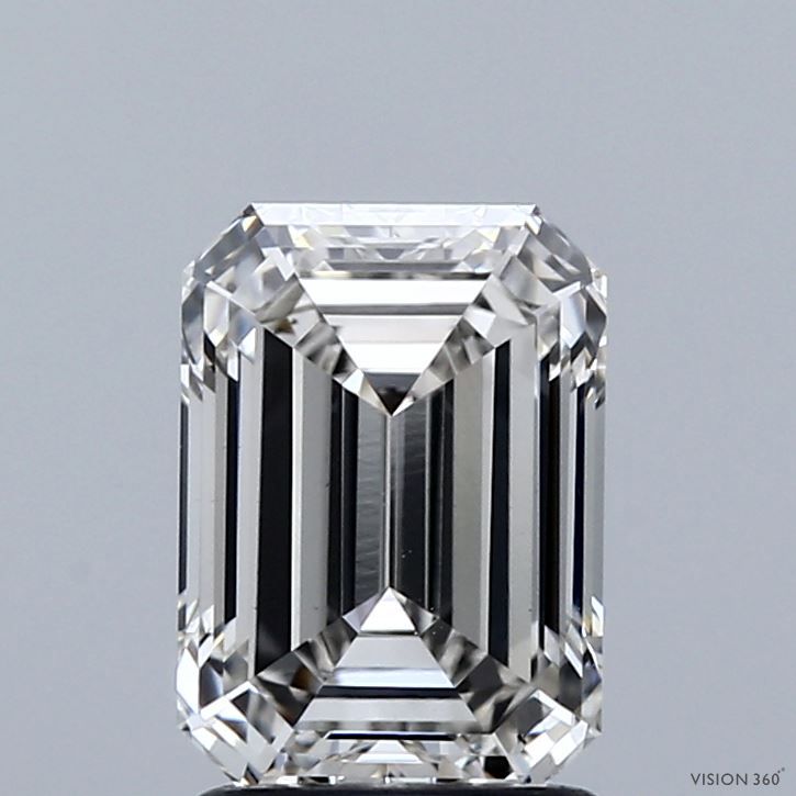 2.03 Carat G-VS1 Emerald Lab Diamond