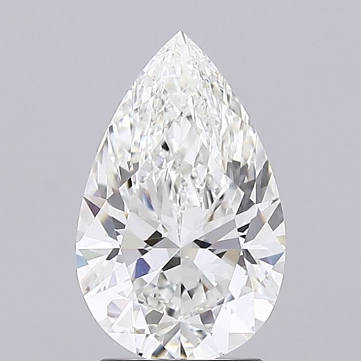 2.02 Carat F-IF Pear Lab Diamond
