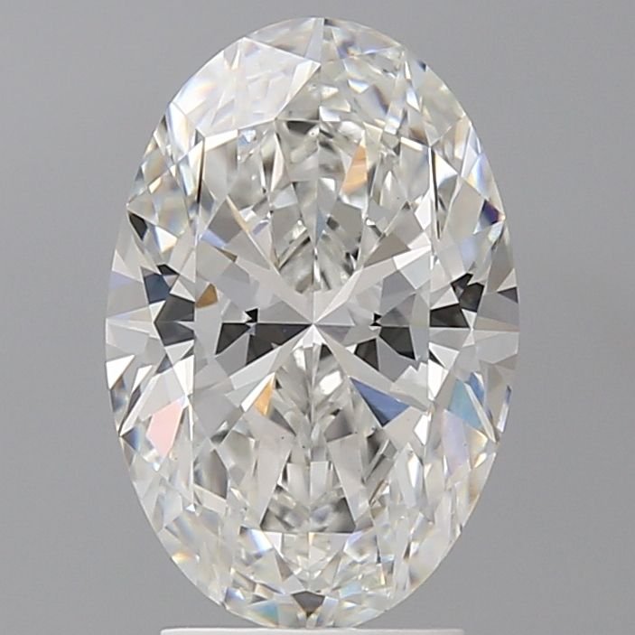 3.08 Carat F-VS1 Oval Lab Diamond