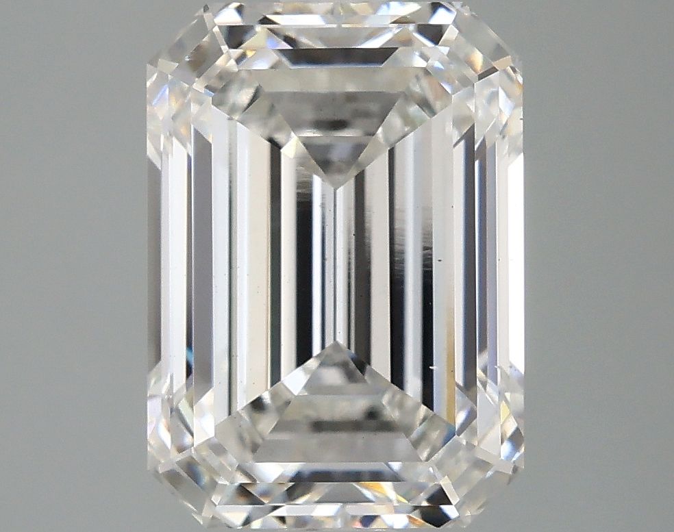 4.98 Carat F-VS2 Emerald Lab Diamond